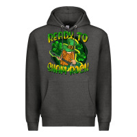 Charcoal Heather Ready to sham rock St. Patrick's Day Premium Hoodie - CowGirlArtShop