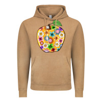 Vintage Camel colorful flora apple teacher Vintage Hoodie - NancyCooperArtShop