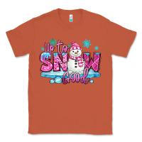 Copper up to snow good pink christmas winter snowman Classic Tee - MaliasSmallBusiness