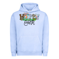Pigment Grape Ice Happy Easter Urban Hoodie - CowhideDigitalArt