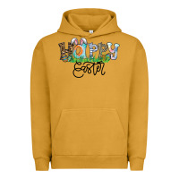 Pigment Peanut Butter Happy Easter Urban Hoodie - CowhideDigitalArt