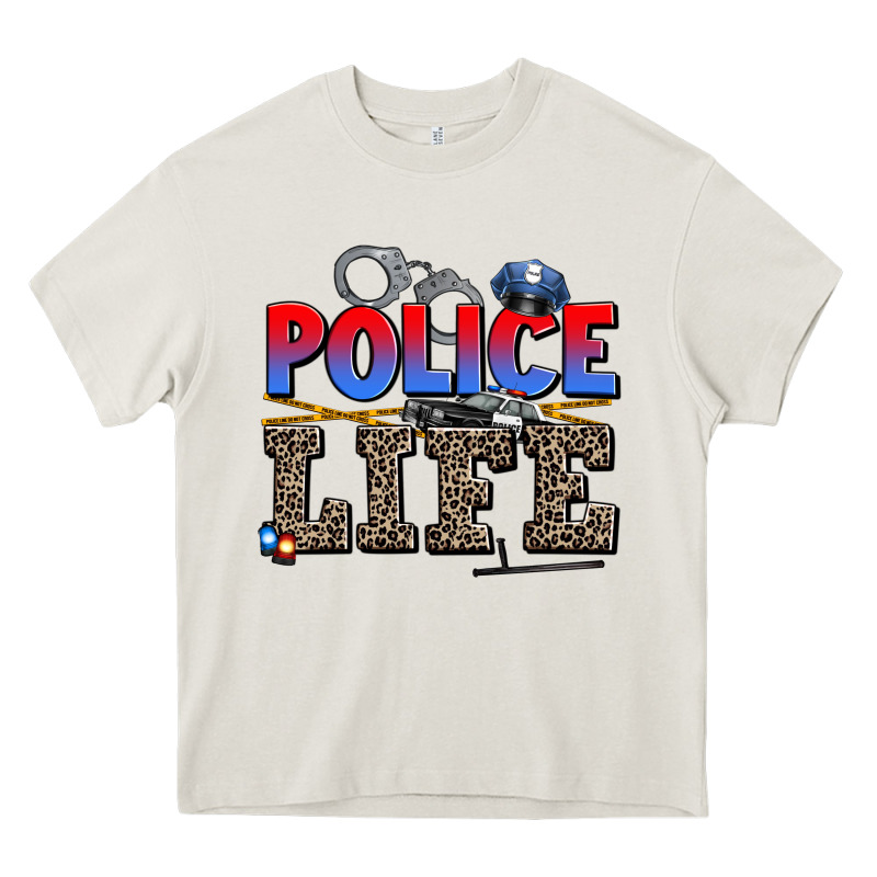 Police Life Heavy Core Tee by AdoDesignShop | Teevron
