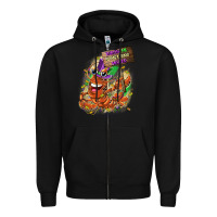 Black throw me something mister Zipper Hoodie - CowGirlArtShop