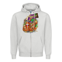 Dove Grey throw me something mister Zipper Hoodie - CowGirlArtShop
