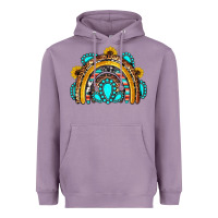 Lavender western gemstones sunflowers rainbow Heavyweight Hoodie - OliviaCreatesArt