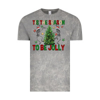 Cloud Rock Tis' the season to be Jolly Vintage Tee - NancyCooperArtShop