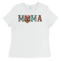 White mama with bear Ladies Tee - Artiststas