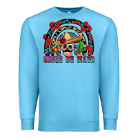 Ocean Blue Cinco de mayo rainbow Premium Sweatshirt - FaDigitalArtStudio