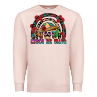 Pale Pink Cinco de mayo rainbow Premium Sweatshirt - FaDigitalArtStudio