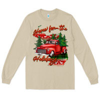 Mushroom home for the holidays michigan Long Sleeve Tee - BarkalooDesign