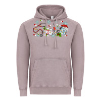 Vintage Zinc christmas nurse Vintage Hoodie - MaliasSmallBusiness
