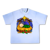 Grape Ice baby jesus Urban Heavy Tee - MaliasSmallBusiness