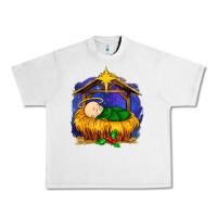 Lunar Rock baby jesus Urban Heavy Tee - MaliasSmallBusiness