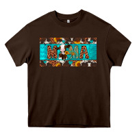 Chocolate Brown mama holstein cow license plate Heavy Core Tee - Artiststas