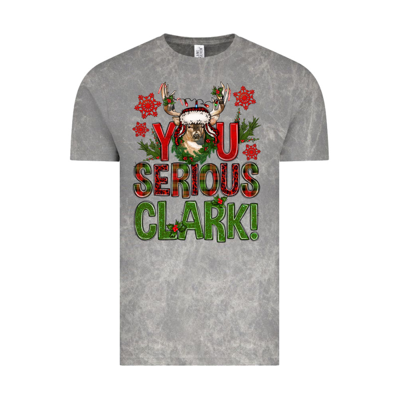 You Serious Clark Deer Vintage Tee by NancyCooperArtShop | Teevron