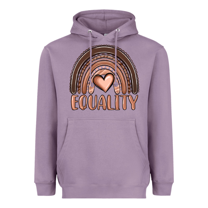 Equality Melanin Rainbow Heavyweight Hoodie by OliviaCreatesArt | Teevron