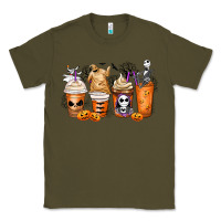 Army Green nightmare coffee cups Classic Tee - MaliasSmallBusiness