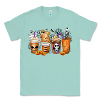 Seafoam nightmare coffee cups Classic Tee - MaliasSmallBusiness