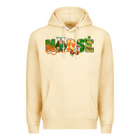 Pina Colada St. Patrick's Day Nurse with gnome Premium Hoodie - HowdyJamesFarm