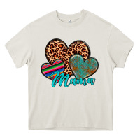 Cream hearts mama Heavy Core Tee - Artiststas