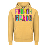 Vintage Mustard fourth grade Vintage Hoodie - NancyCooperArtShop