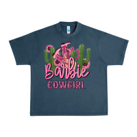 Midnight Navy barbie cowgirl Urban Heavy Tee - MaliasSmallBusiness