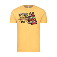 Vintage Mustard rocking around the christmas tree Vintage Tee - JahusDesignShop