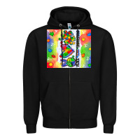 Black peace love understand Zipper Hoodie - CowGirlArtShop