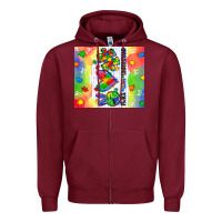 Peace Love Understand Zipper Hoodie | Teevron