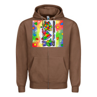 Chestnut peace love understand Zipper Hoodie - CowGirlArtShop