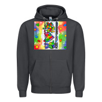 Smoke peace love understand Zipper Hoodie - CowGirlArtShop