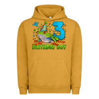 Birthday Boy Frog Age 3 Urban Hoodie | Teevron