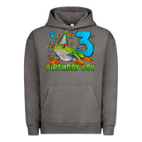 Pigment Tornado birthday boy frog age 3 Urban Hoodie - LillyAllenDesigns