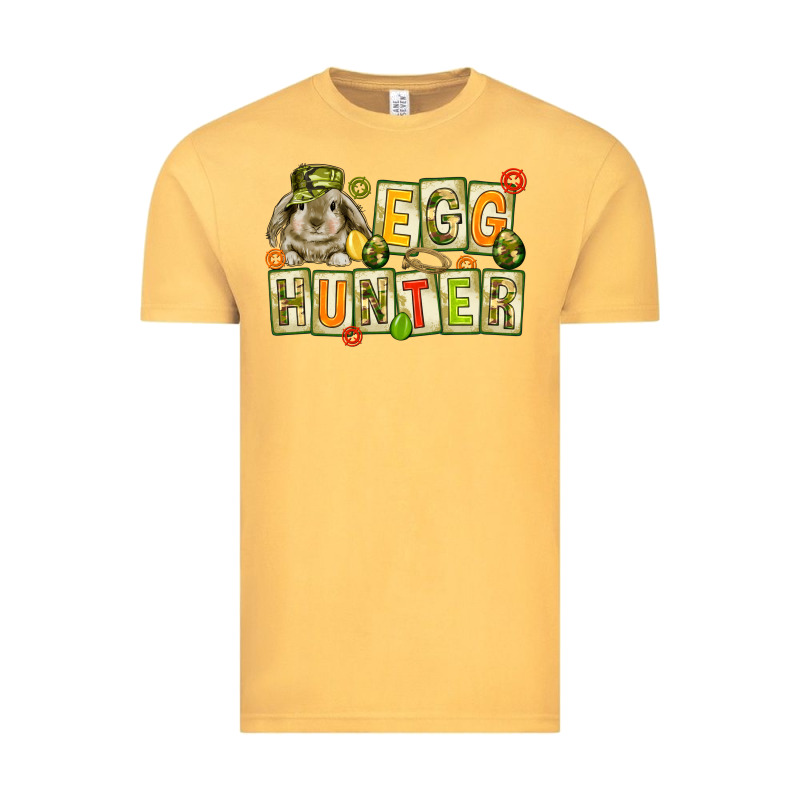 Egg Hunter With Camouflage Plate Letters Vintage Tee by NancyCooperArtShop | Teevron