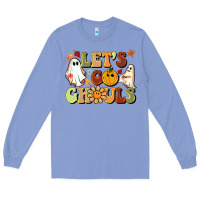 Colony Blue halloween lets go ghouls Long Sleeve Tee - BarkalooDesign