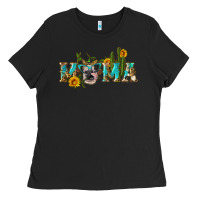 Black western mama cow Ladies Tee - Artiststas