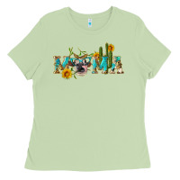 Matcha western mama cow Ladies Tee - Artiststas