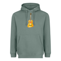 Sage mexican vihuela fa element 1 Heavyweight Hoodie - FaDigitalArtStudio