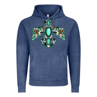 Vintage Denim Western Thunderbird Vintage Hoodie - Jasminsmagicworld