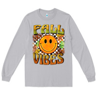 Moon Dust fall vibes smiley face Long Sleeve Tee - BarkalooDesign