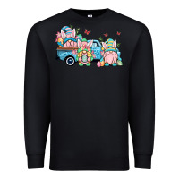 Black Easter gnomes truck Premium Sweatshirt - OliviaCreatesArt
