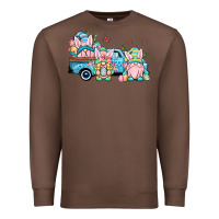 Chestnut Easter gnomes truck Premium Sweatshirt - OliviaCreatesArt
