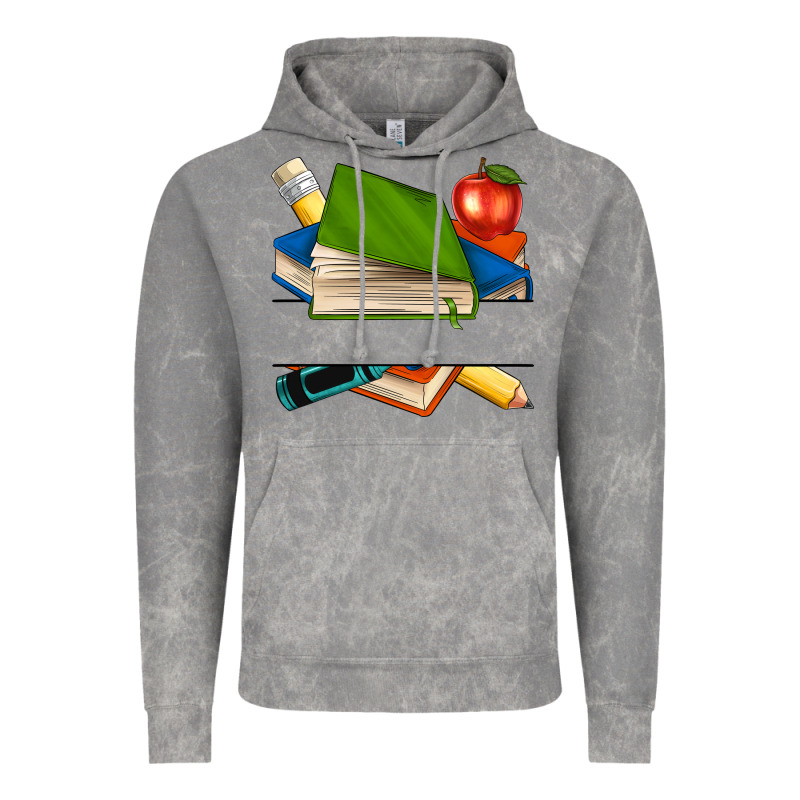 Custom Teacher Books Vintage Hoodie by NancyCooperArtShop | Teevron