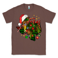 Chestnut Christmas Texas map Classic Tee - NancyCooperArtShop