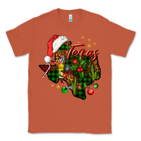 Copper Christmas Texas map Classic Tee - NancyCooperArtShop