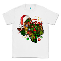 White Christmas Texas map Classic Tee - NancyCooperArtShop