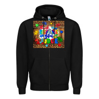 Black think before you judge Zipper Hoodie - CowGirlArtShop
