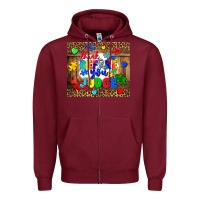 Burgundy think before you judge Zipper Hoodie - CowGirlArtShop