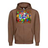 Chestnut think before you judge Zipper Hoodie - CowGirlArtShop