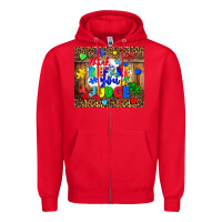 Red think before you judge Zipper Hoodie - CowGirlArtShop